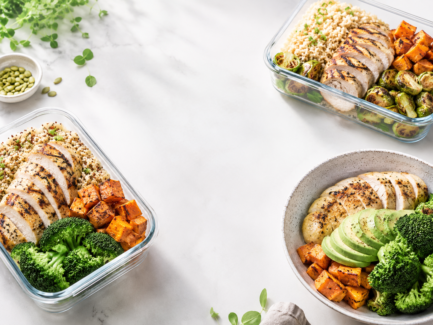 Meal-prep food photography placeholder