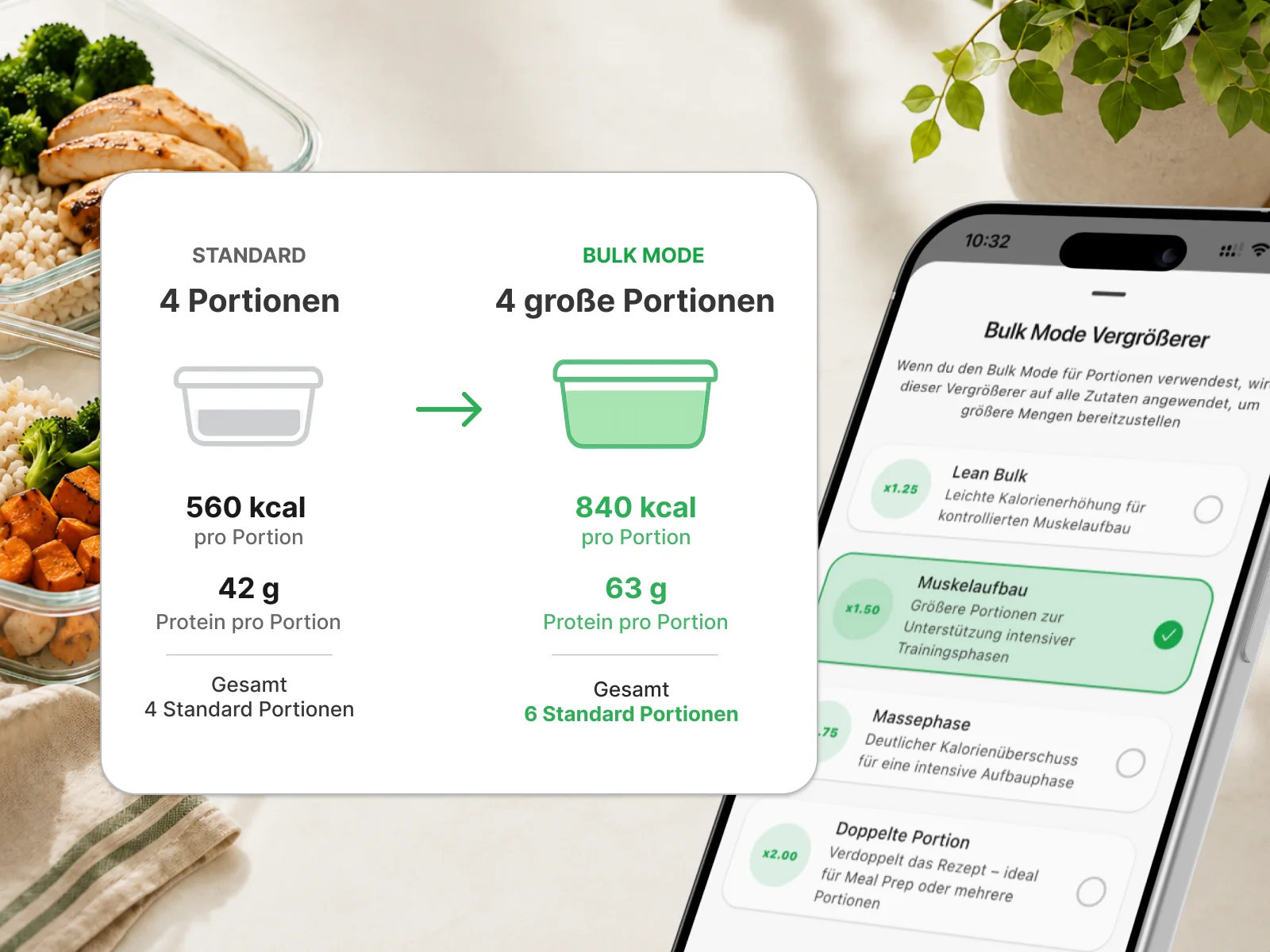 Platzhalter für den Bulk-Mode-Screen